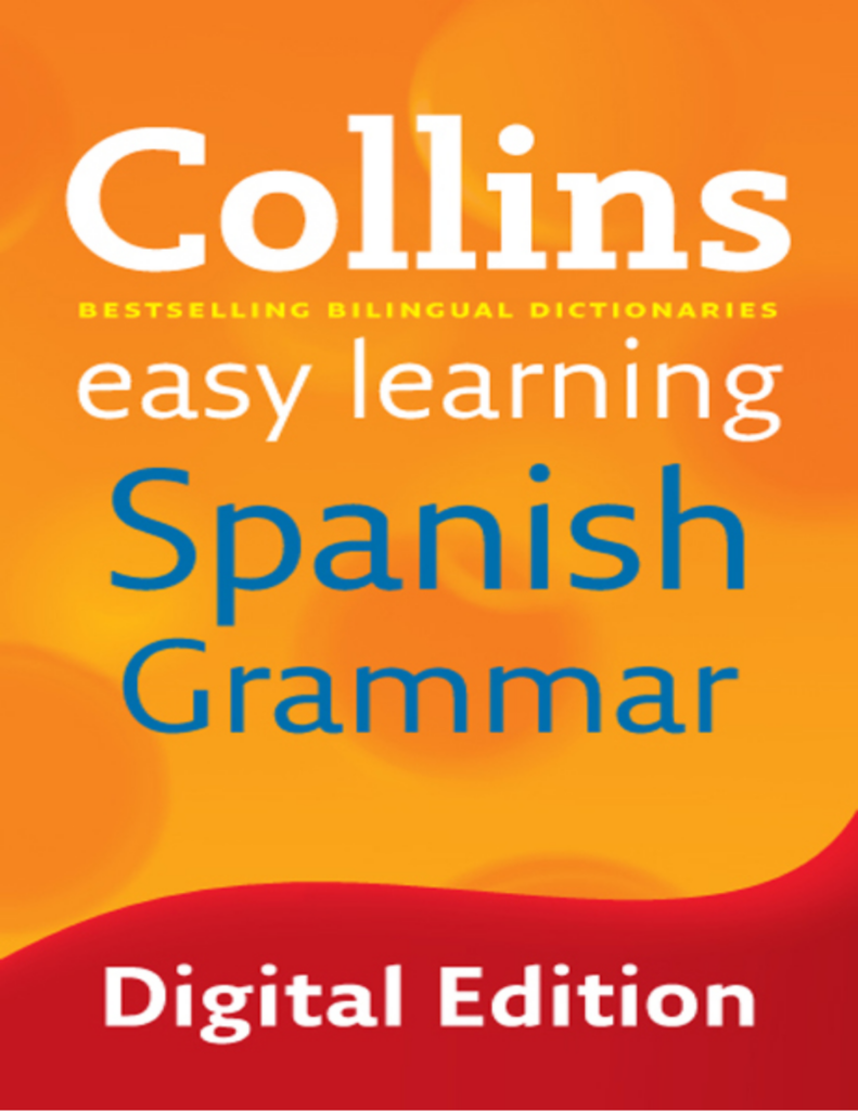 Collins Easy Learning Spanish Grammar Book