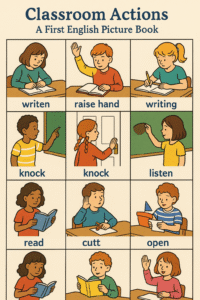 Classroom Actions A First English Picture Book