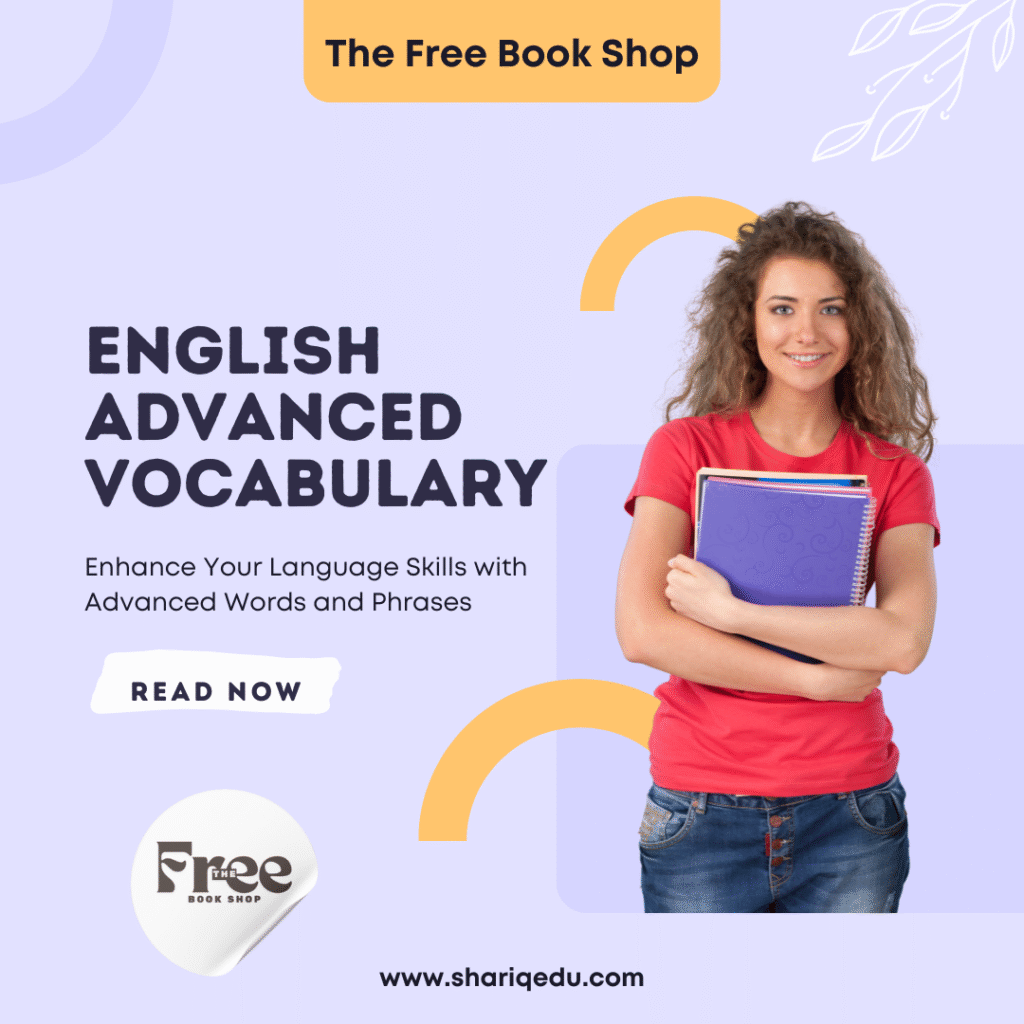 English Advanced Vocabulary